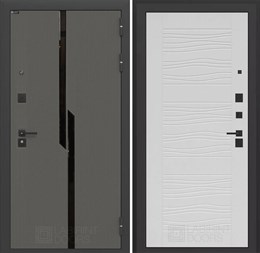 Входная дверь CARBON 06 - Белое дерево