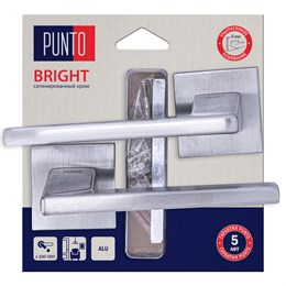 Ручка Punto (Пунто) раздельная LM/A.K.QS52.BRIGHT/HD SSC-16 сатин. хром
