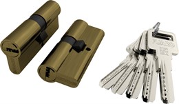 Цилиндровый Fuaro (Фуаро) механизм R600/70 mm (30+10+30) AB бронза 5 кл.