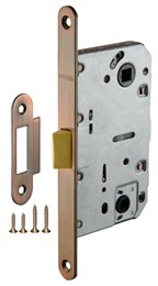 Защелка Fuaro (Фуаро) врезная PLASTIC P96WC-50 AC медь