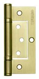 Петля Fuaro (Фуаро) универсальная без врезки IN4300W SB (300-2BB 100x2,5) мат. золото