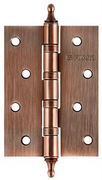 Петля Fuaro (Фуаро) универсальная IN4400UA-BL АС (4BB/A/BL 100x75x2,5) медь БЛИСТЕР
