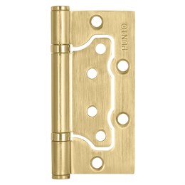 Петля Punto (Пунто) универсальная без врезки IN4200W SB (200-2B 100x2,5) мат. золото Петля Punto (Пунто) универсальная без врезки IN4200W SB (200-2B 100x2,5) мат. золото
