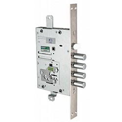 Замок Mottura (Моттура) врезной сувальдный 52.Y583 B My Key S (левый), кл 60 мм, БЕЗ НАКЛАДОК