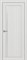 Турин_566АПП.111 молдинг алюм.хром ЭКО-шпон Ясень серебристый - фото 123342