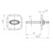 Ручка Fuaro (Фуаро) поворотная BKW8x75.K.XL62 (BKW8x75 XL) CP-8 хром - фото 125240