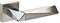 Ручка Fuaro (Фуаро) раздельная DIAMOND DM/HD SN/CP-3 матовый никель/хром - фото 125568
