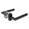 Ручка Fuaro (Фуаро) раздельная R.DSS201-0204P/19 (DSS-0204P/19) INOX 201 BLACK (овальное основание) - фото 125990