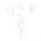 Цилиндровый Punto (Пунто) механизм (Z402/90) Z4002Knob90(35+10+45) с вертушкой CP хром - фото 129179
