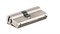 Цилиндровый Kale kilit (Кале килит) механизм 164 SN/80 (35+10+35) mm никель 5 кл. - фото 130237