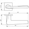 Ручка Armadillo (Армадилло) раздельная K.USS52.TORSO (TORSO USS) MWSC-33 итальянский тисненый - фото 82477