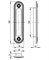 Ручка Armadillo (Армадилло) для раздвижных дверей SH.CL152.010 (SH010/CL) FG-10 французское золото - фото 82804 Ручка Armadillo (Армадилло) для раздвижных дверей SH.CL152.010 (SH010/CL) FG-10 французское золото - фото 82804