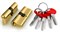 Цилиндровый Fuaro (Фуаро) механизм (D-PRO500/80) D-PRO5000Key80(30+10+40) PB латунь 5Key - фото 83787