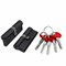 Цилиндровый Fuaro (Фуаро) механизм (D-PRO500/60) D-PRO5000Key60(25+10+25) BL черный 5Key - фото 84013
