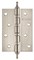 Петля Fuaro (Фуаро) универсальная IN4400UA-BL SN (4BB/A/BL 100x75x2,5) мат. никель БЛИСТЕР - фото 85769