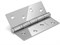 Петля Fuaro (Фуаро) универсальная IN5400U-BL CP (4BB/BL 125x75x2,5) хром БЛИСТЕР - фото 85793